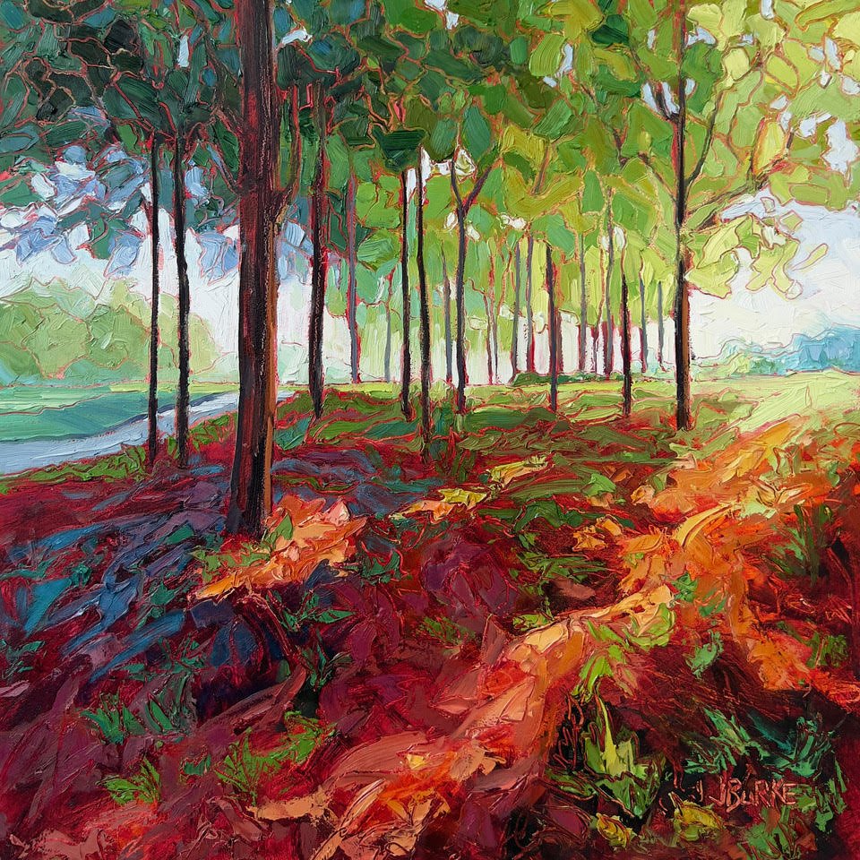 Looking for My Ball, 20x20"