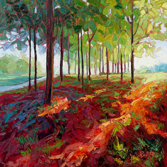 Looking for My Ball, 20x20"