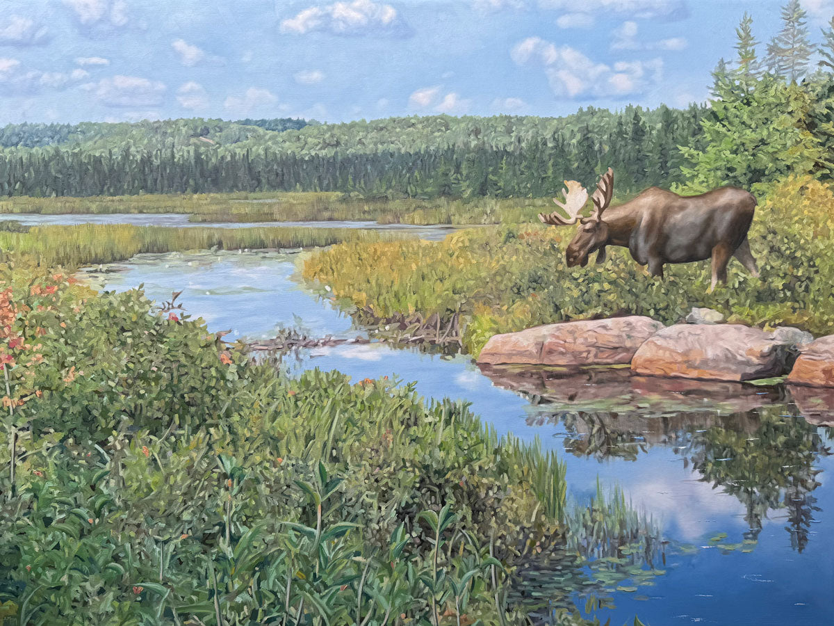 Mighty, 36x48"