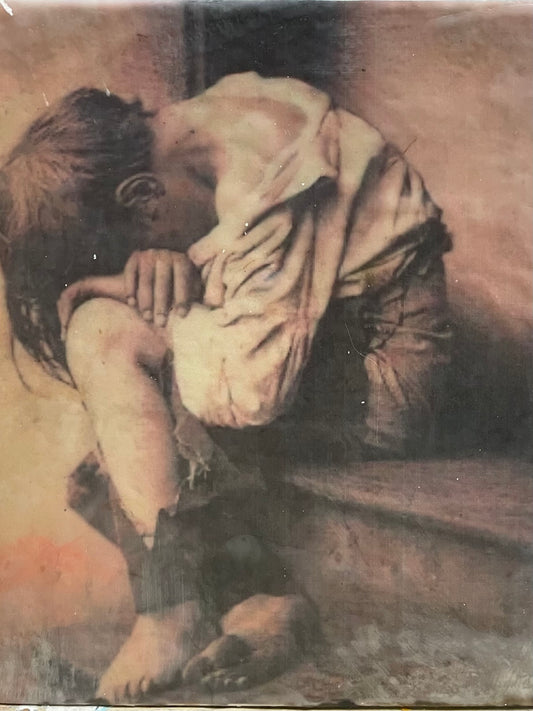 Motherless Boy, 1869 Workhouses in London, 10x10