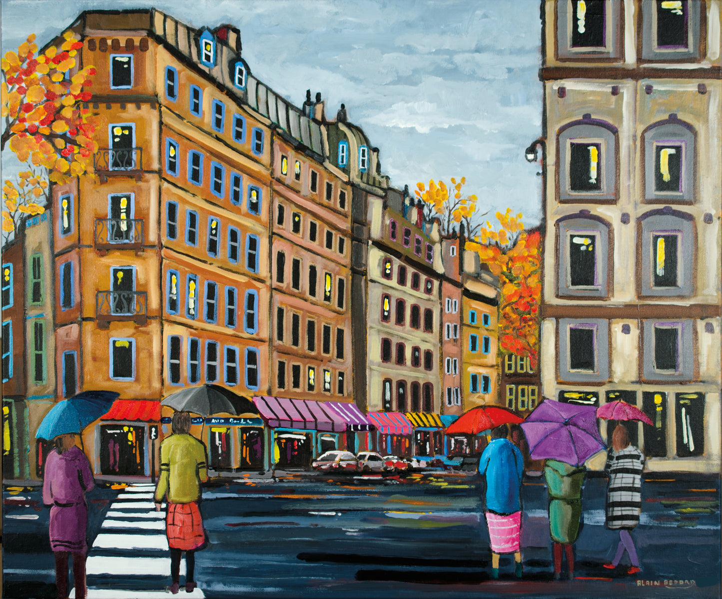 Rain Day, 30x36