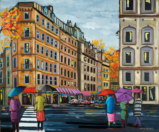 Rain Day, 30x36