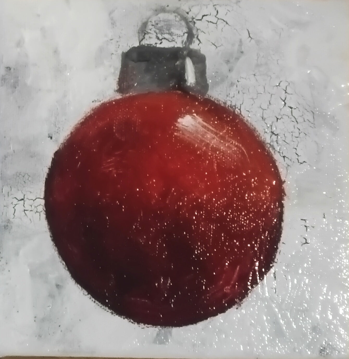 Red, 6x6"
