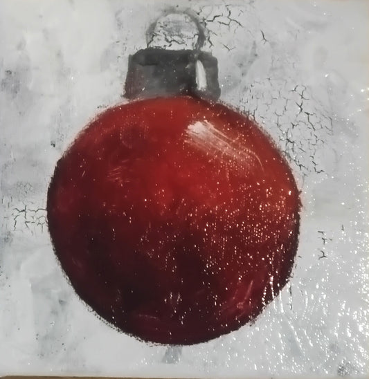 Red, 6x6"