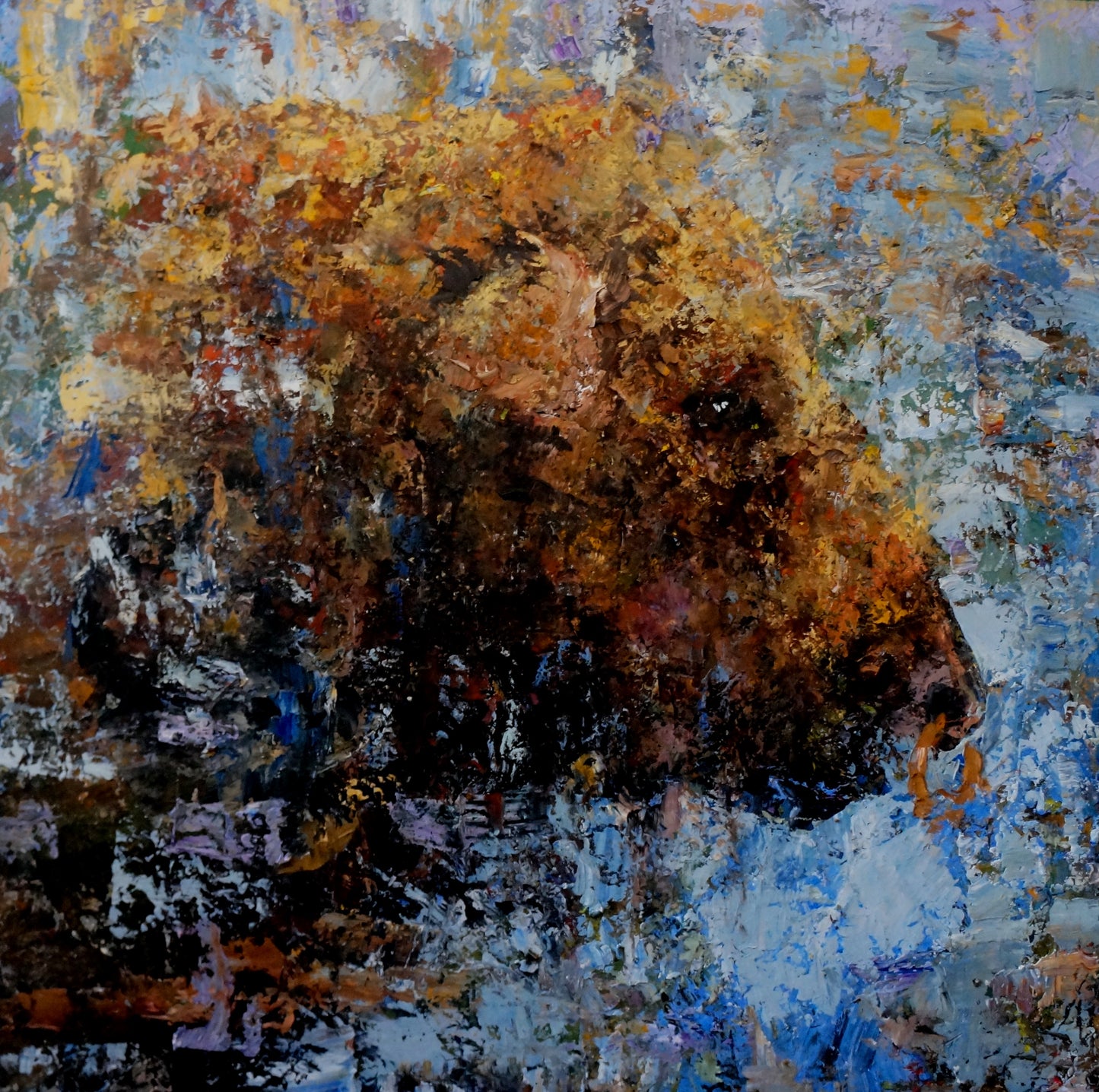 Red Bull, 36x36"