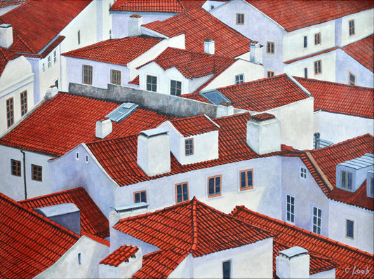 Rooftops VIII, 30x40"