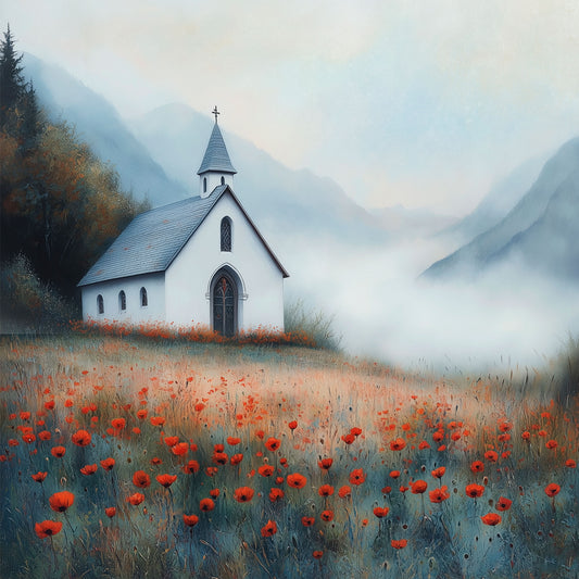 Sacred Reflection, 12x12