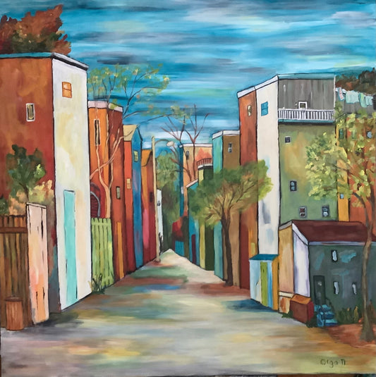 Spring Time, 48x48