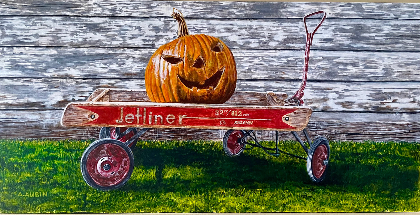 The Hitchhiker, 12x24"