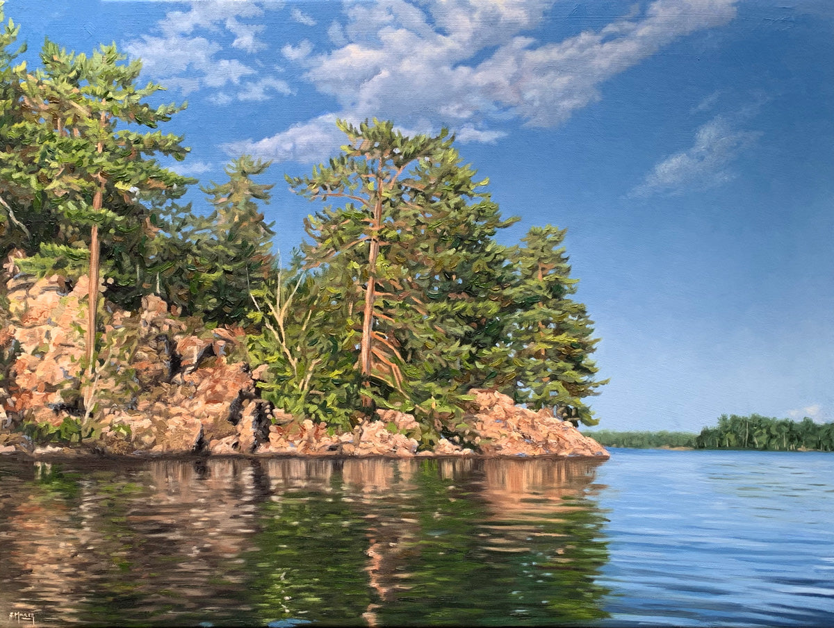 Rocky Pine Point 18x24 image 0