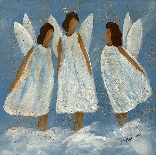 The Three Angels 6H x 6W image 0