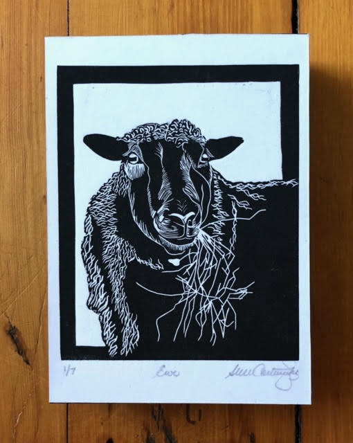 Ewe, Edition #1 out of 7, 5x7" image 0