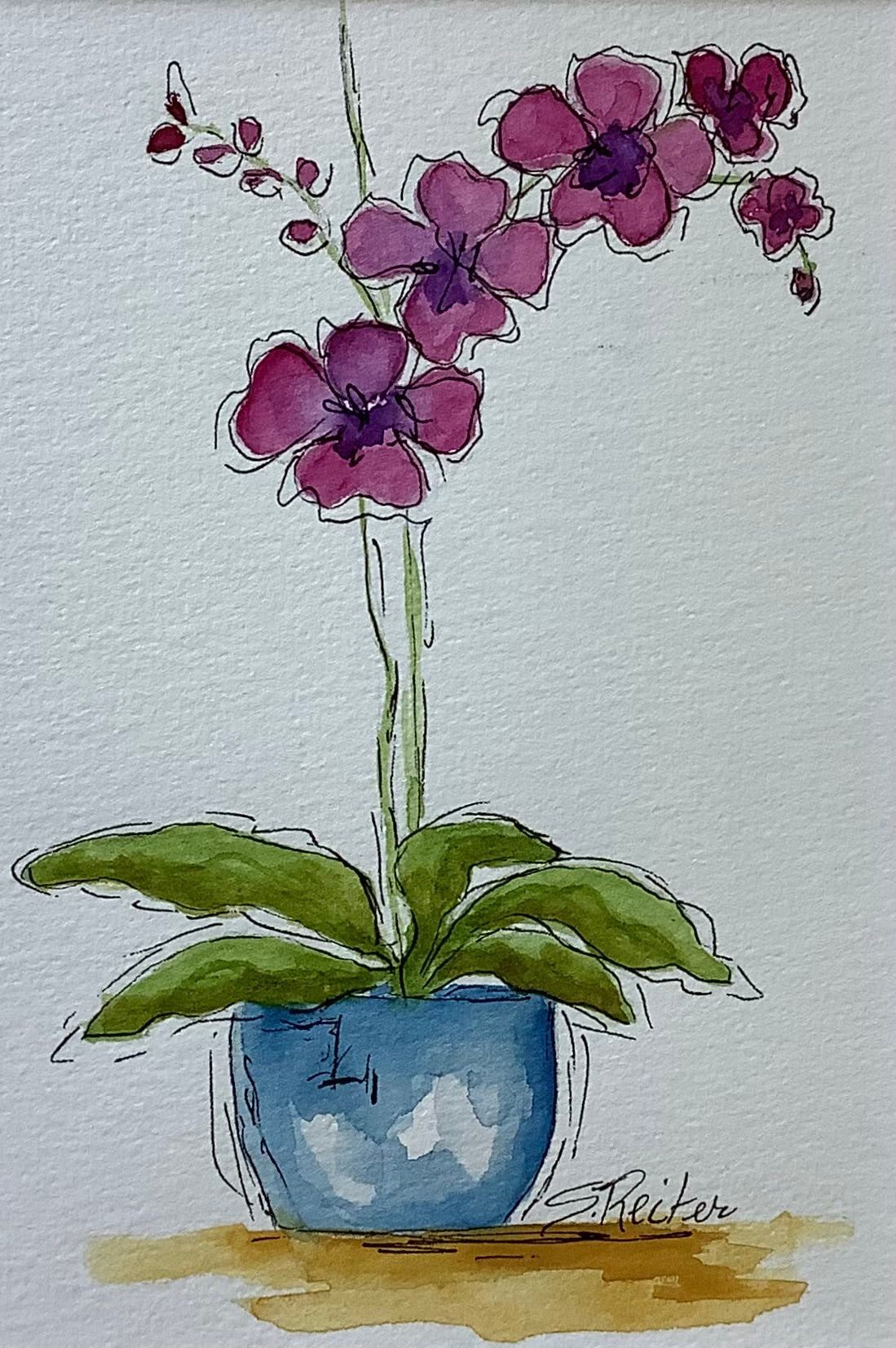 Orchid Delight 8x10" image 0