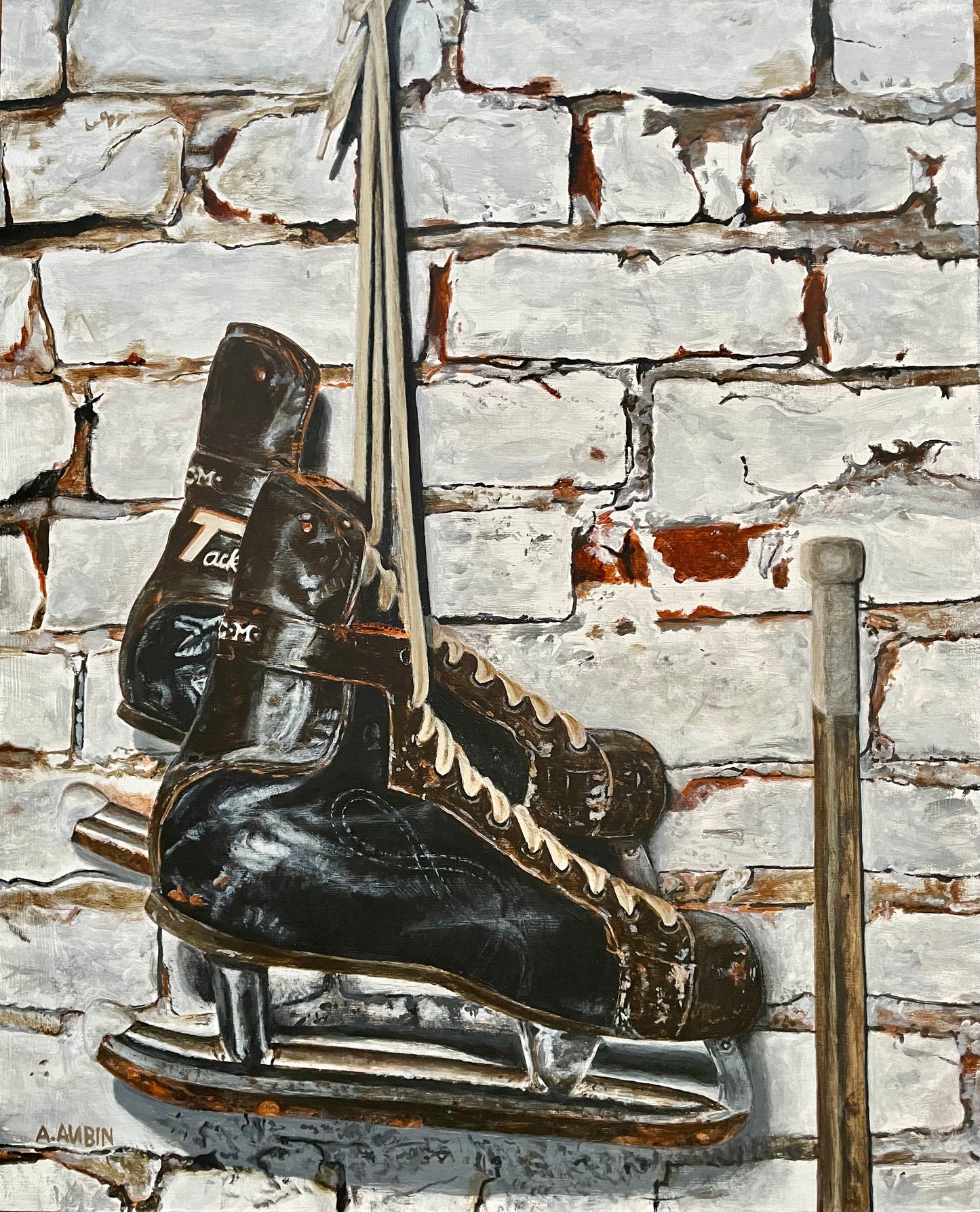 Skates 16x20" image 0
