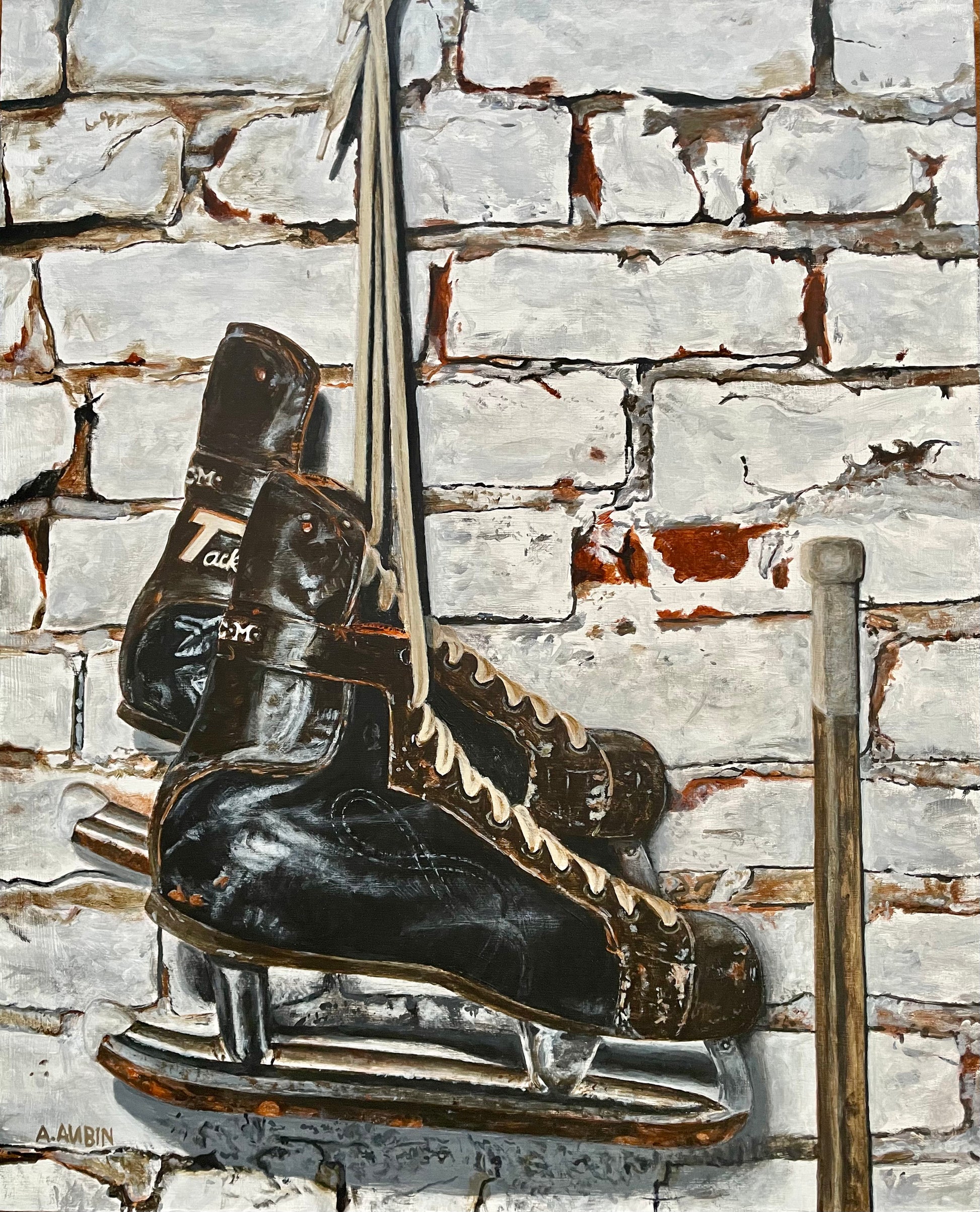 Skates 16x20" image 0