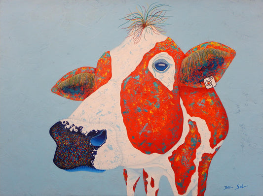 Follow Me on Instagram #ATITUDCOW, 36H x 48W image 0