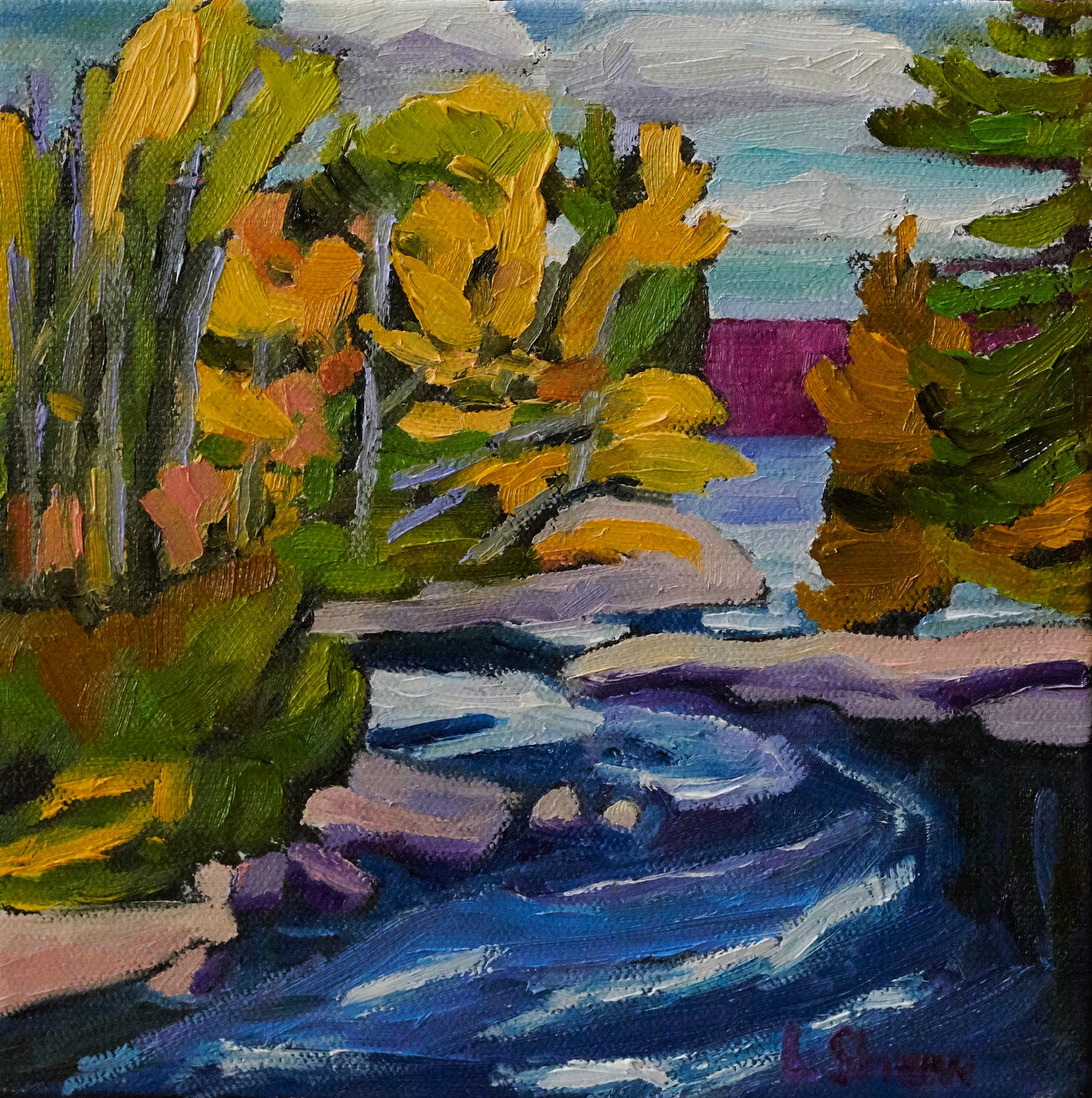 Eau Claire Colours, Col.6, 8x8" image 0