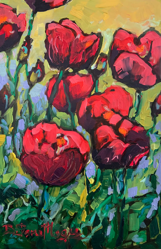 A Pop of Poppies 12.5x8.5" image 0