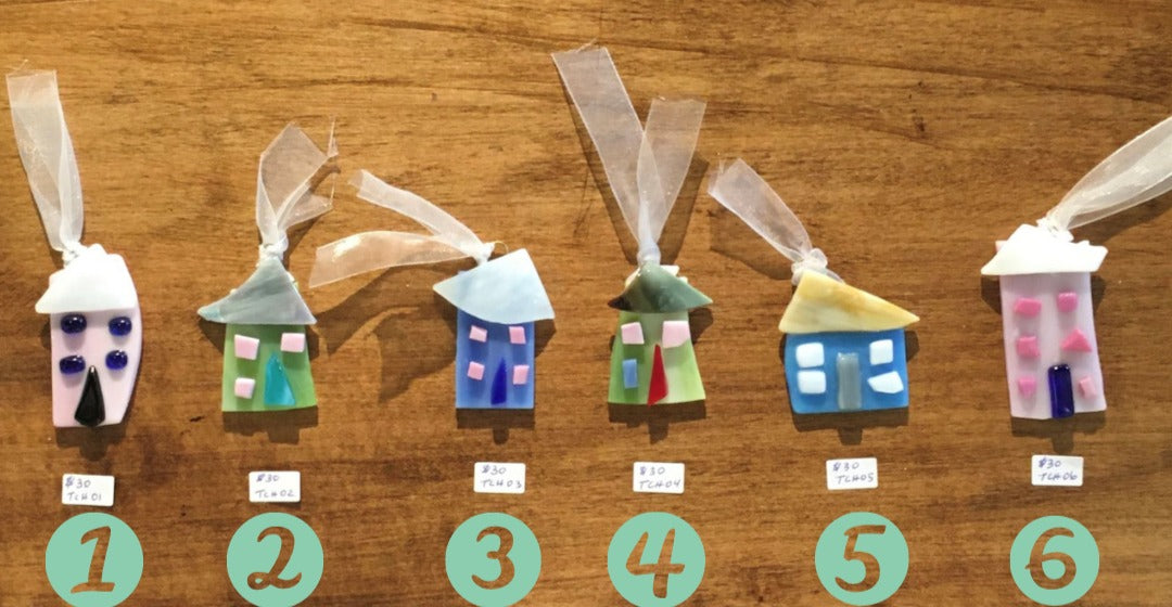 Tiny Candy Houses Ornament (TCH#1-9) image 0