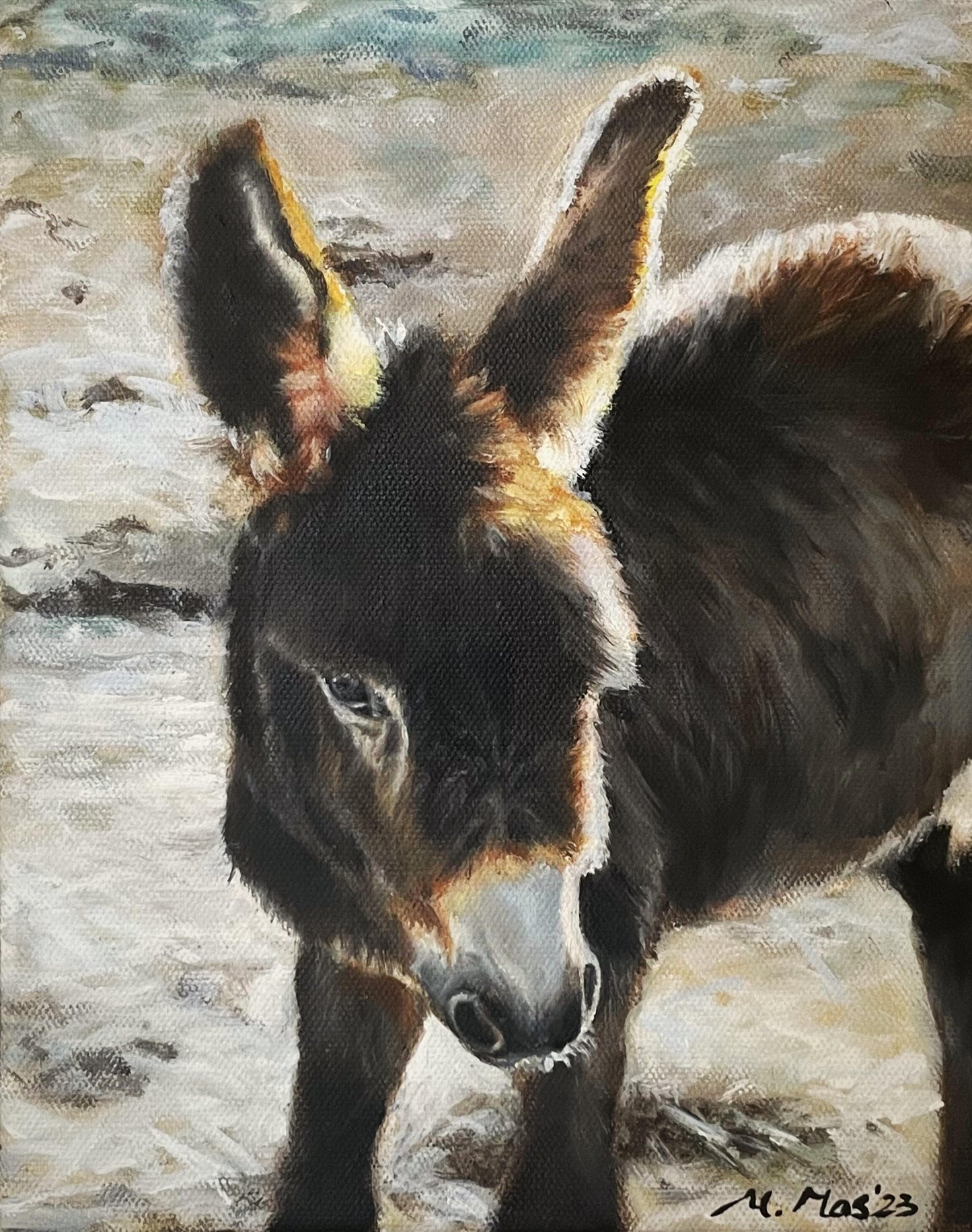 Donkey, 8x10" image 0