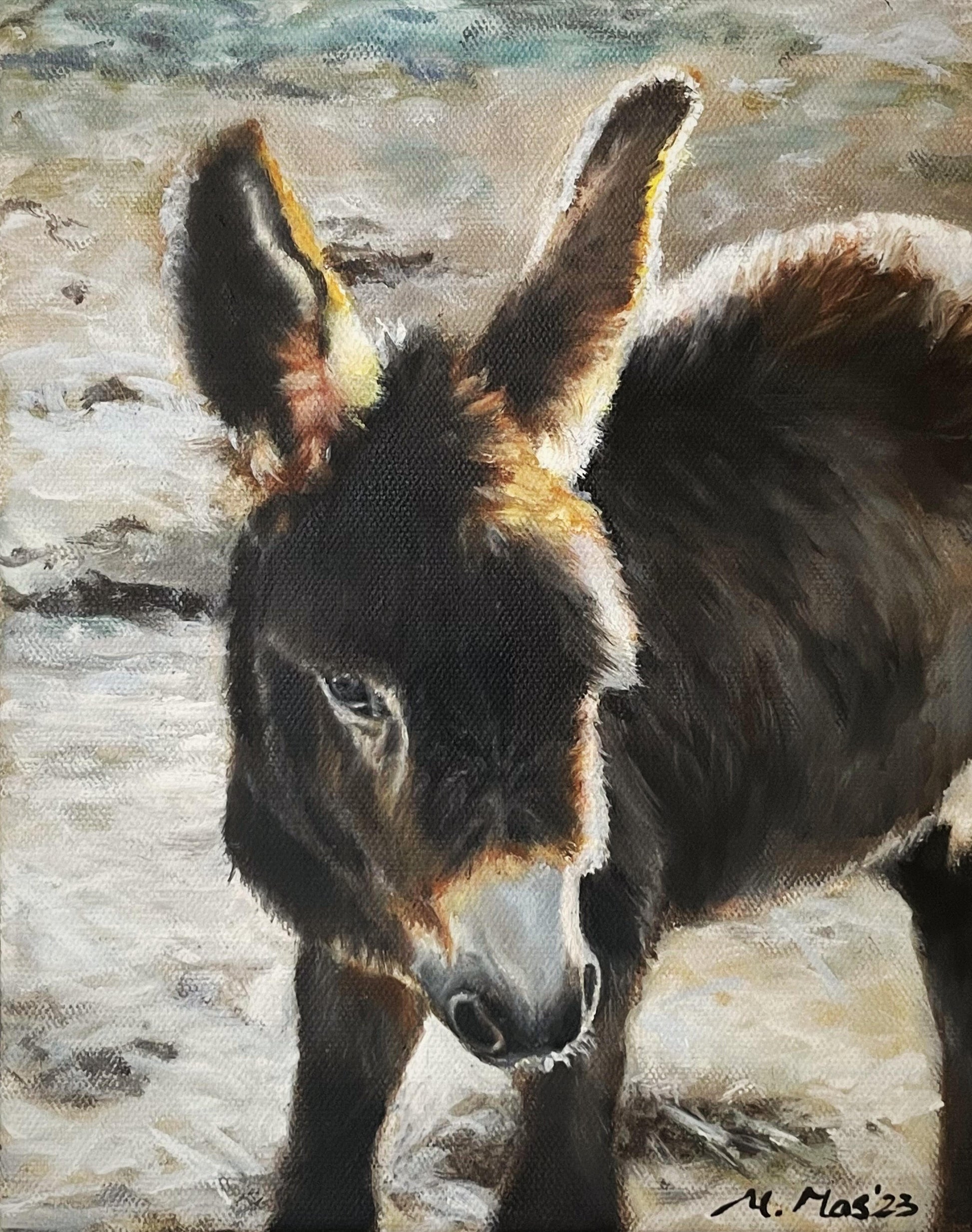 Donkey, 8x10" image 0