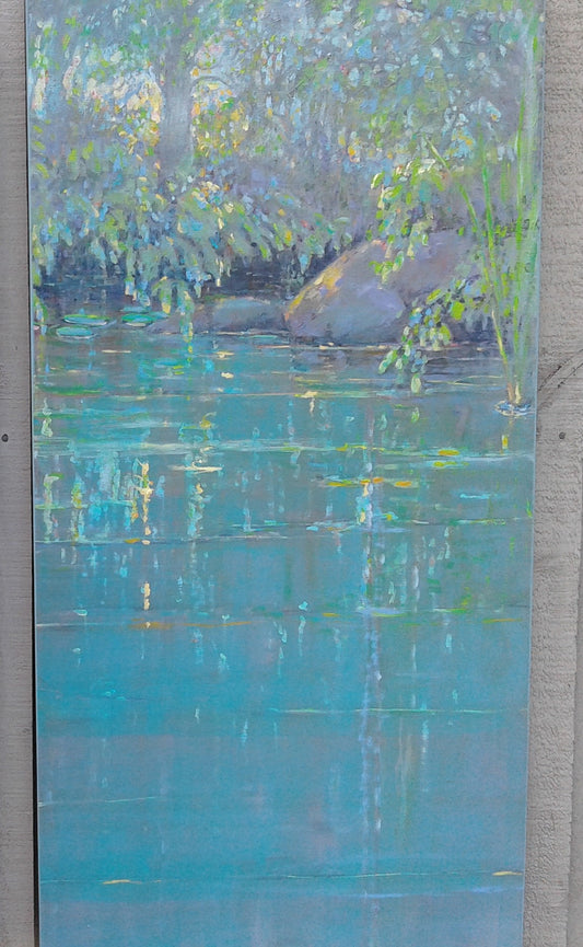 Morning Shoreline 2- 18x36” image 0