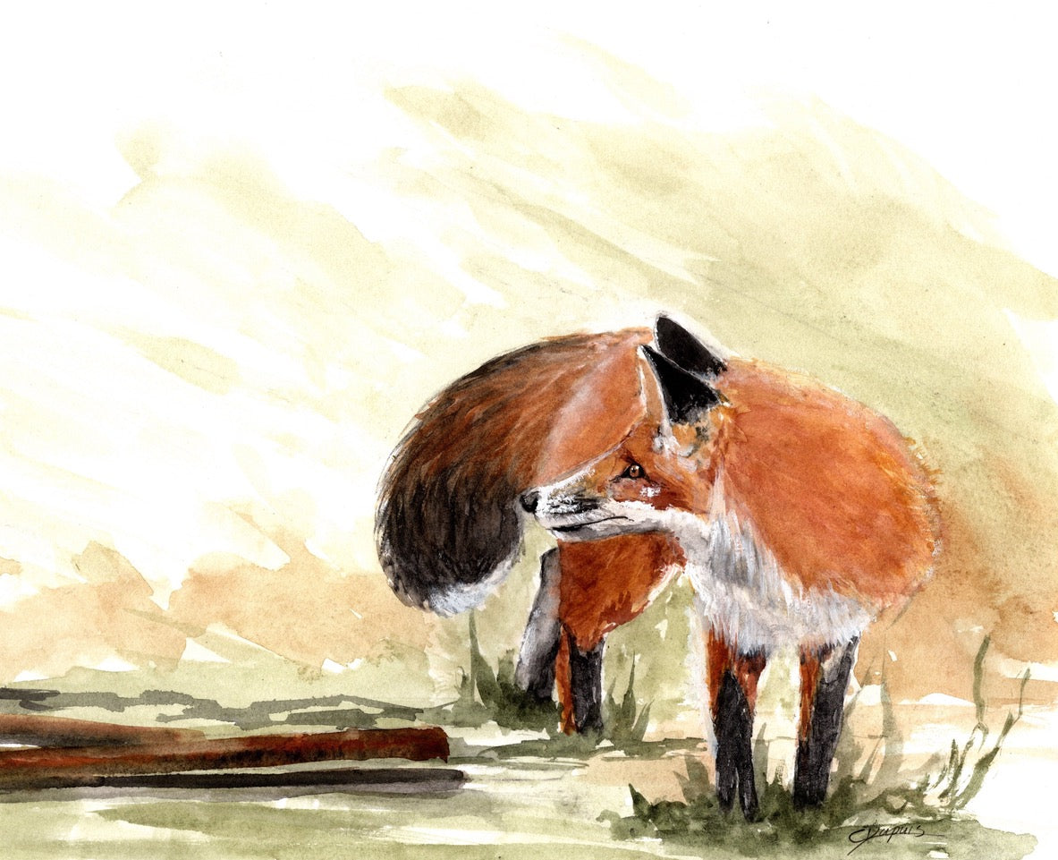 Foxy Lady 10"x10" image 0