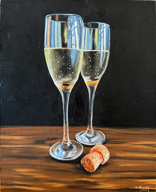 Champagne II, 10x8" image 0
