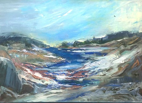 Early Spring Georgian Bay, 20” x 28" image 0