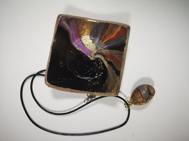 Galaxy Bowl & Pendant #26 image 0