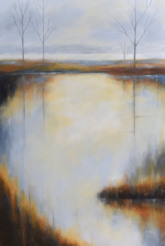 Early Morning Reflections, 24x36" image 0