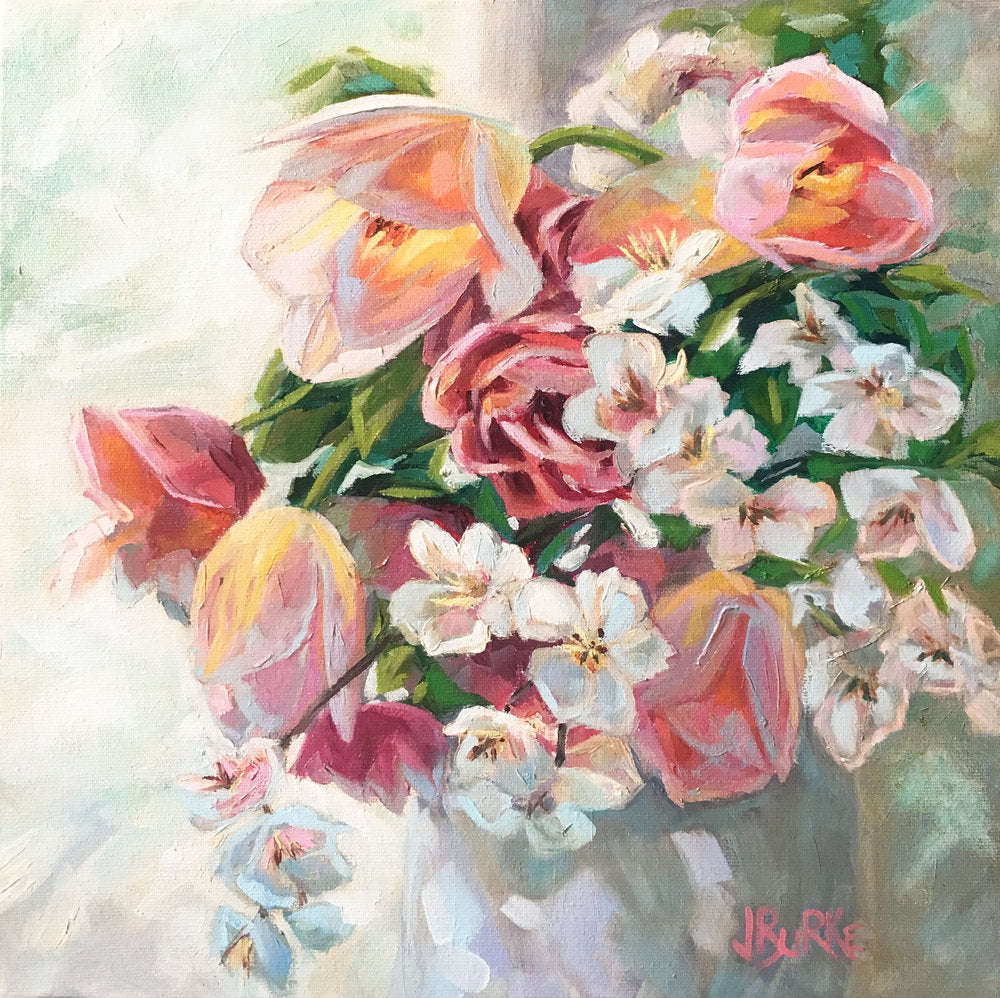 Feeling Spring’s Warmth-12x12" image 0