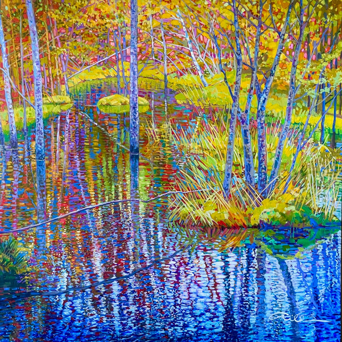 Autumn Gold, 40x40" image 0