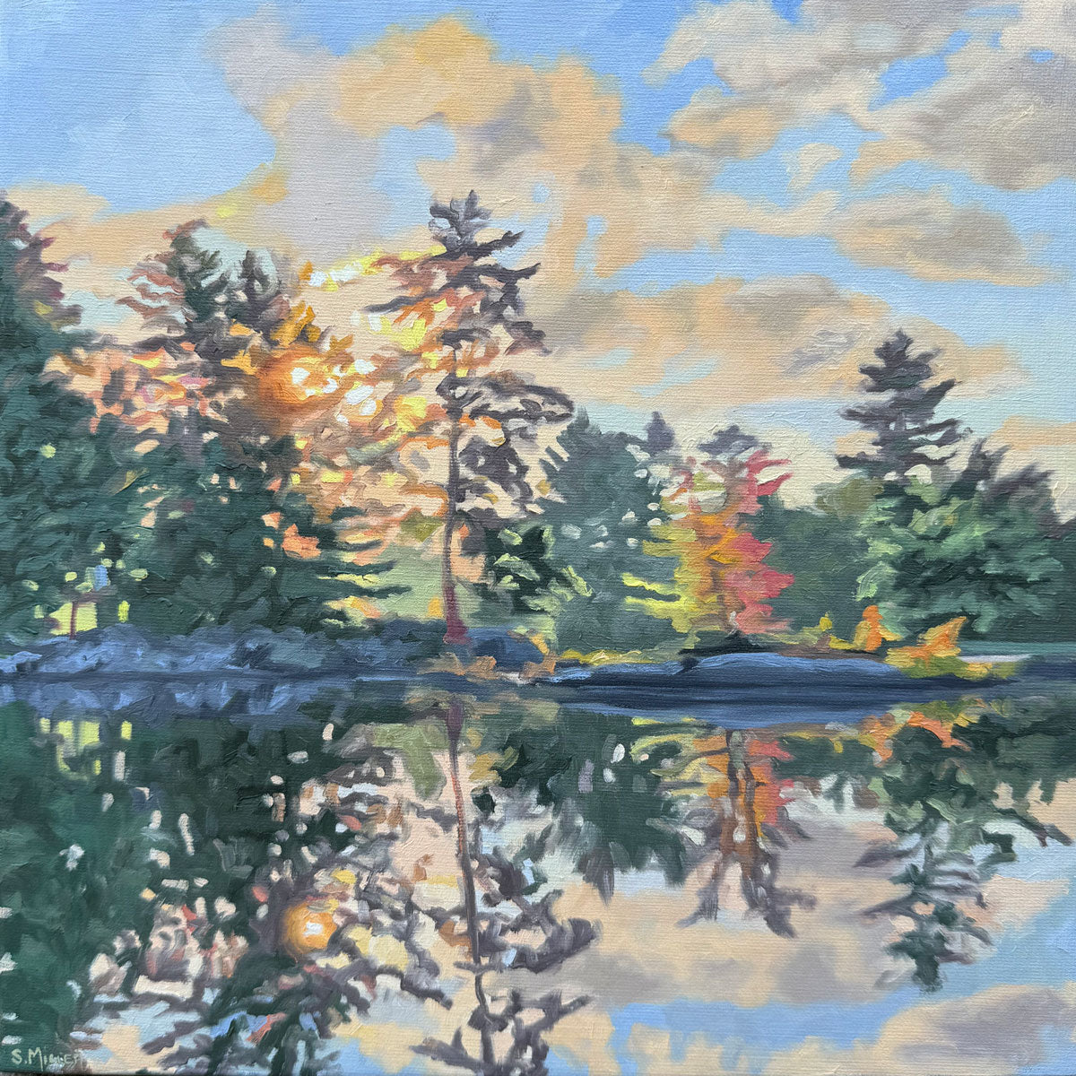 Late Day Glow 12x12" image 0