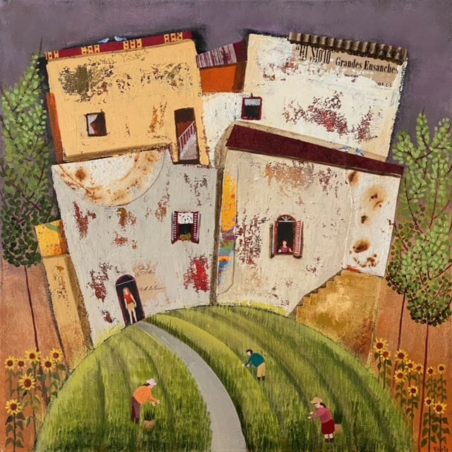 Going Back to The Land-14x14” image 0