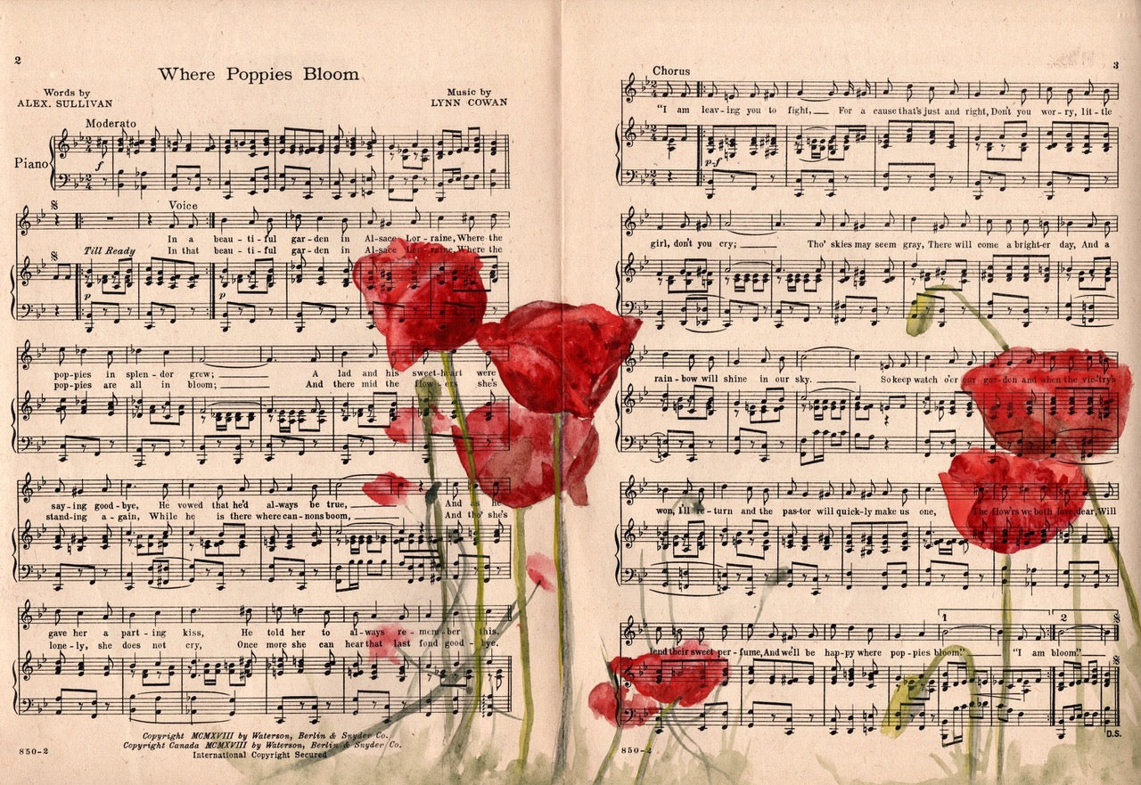 Where Poppies Bloom 9x12" (x2) image 0