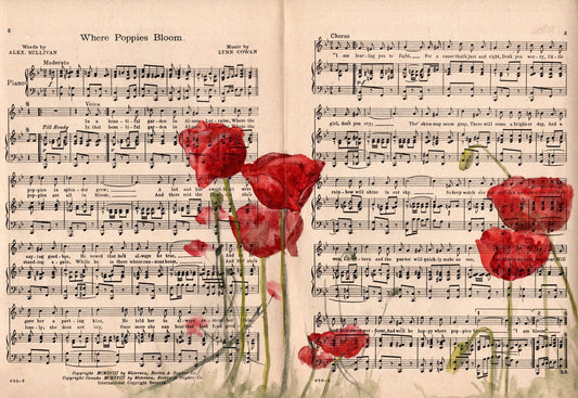 Where Poppies Bloom 9x12" (x2) image 0