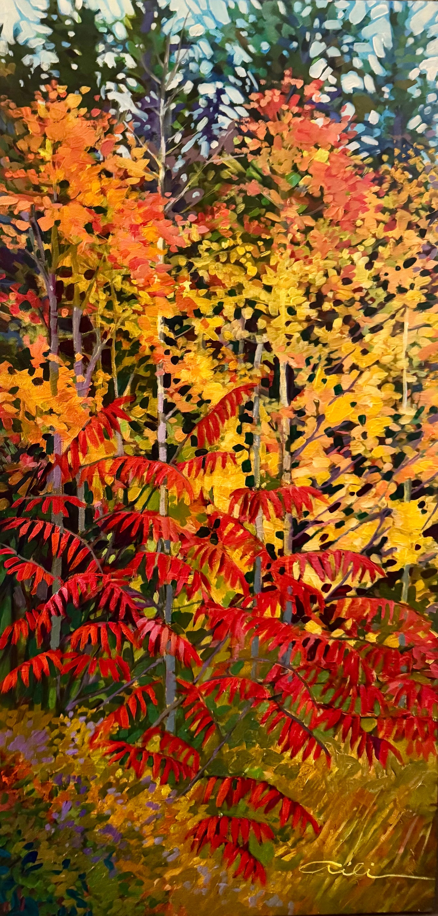 Autumn Warmth, 30x15" image 0