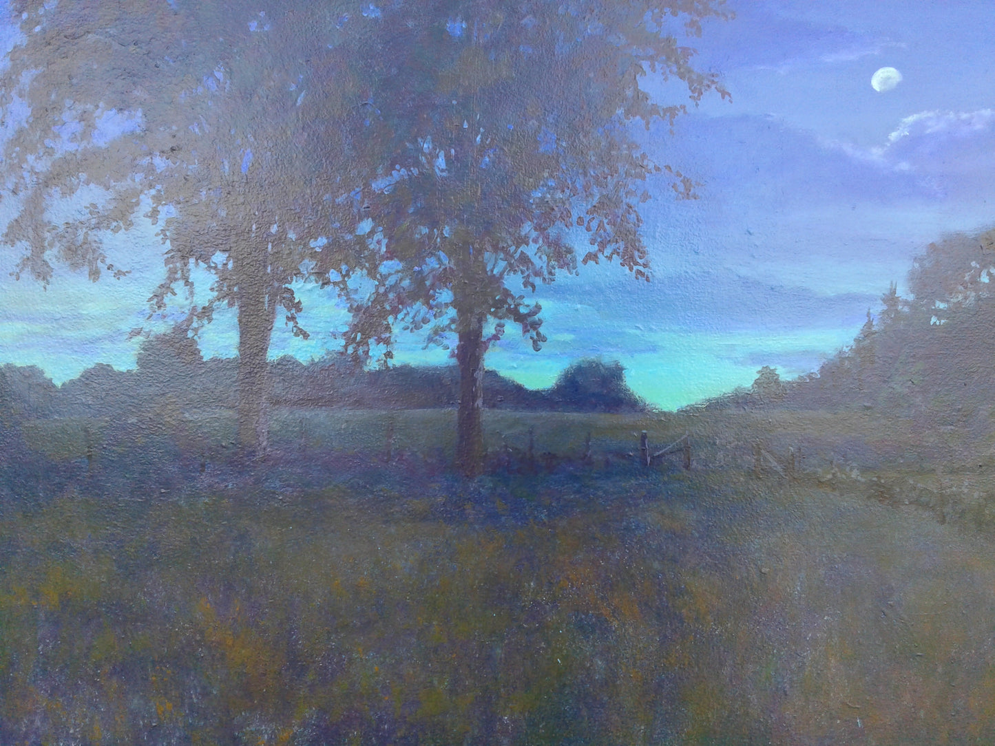 Two Elms, 24H x 30W image 0
