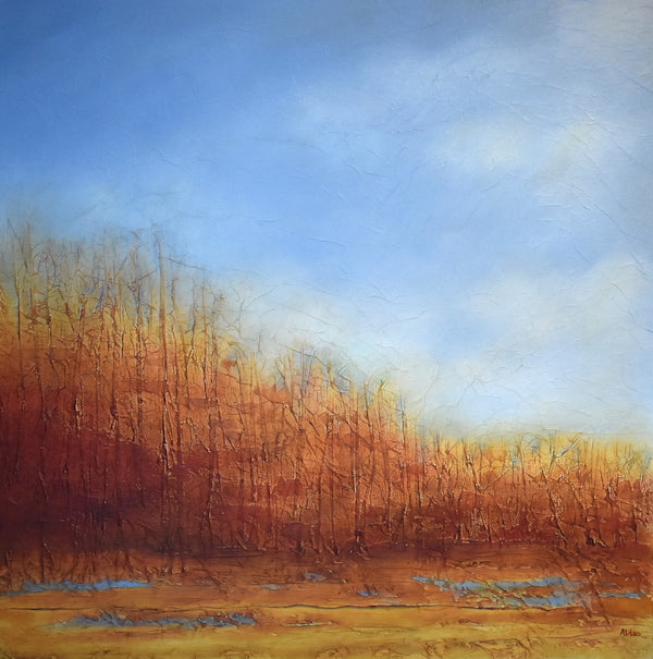 A Walk in the Woods, 36x36" image 0