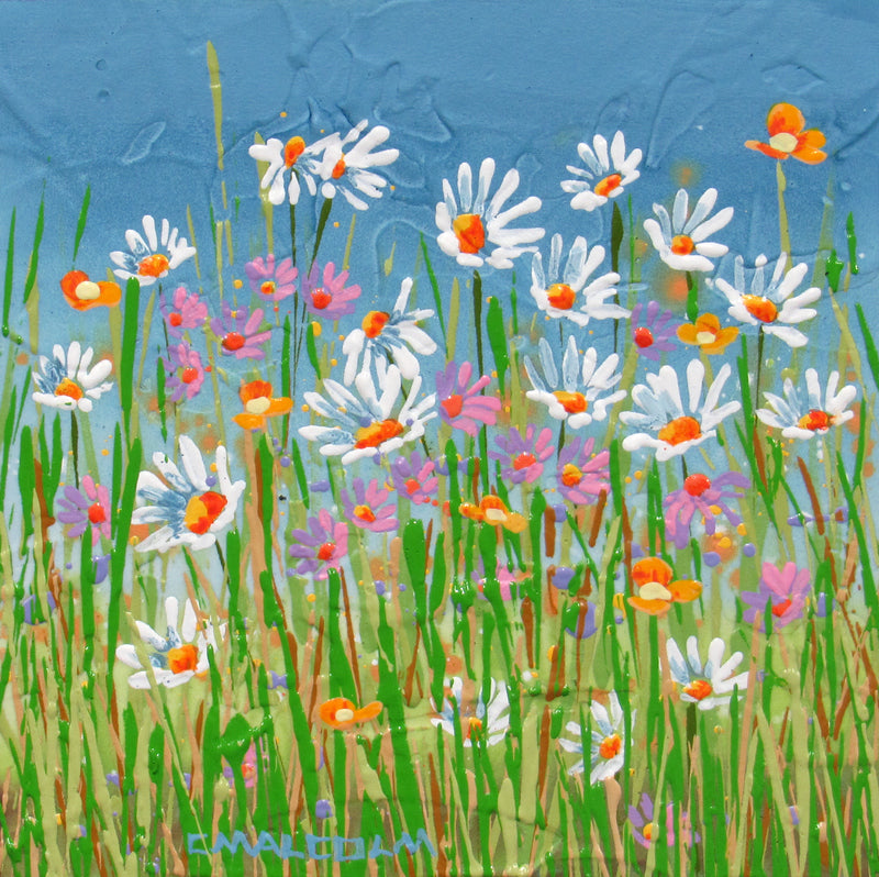 Wildflowers 00723, 8x8" image 0