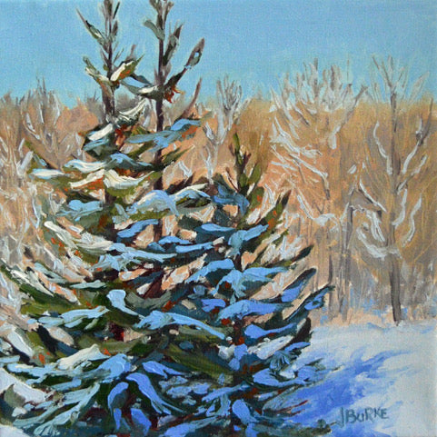 The View from Up Here-10” x 10” image 0