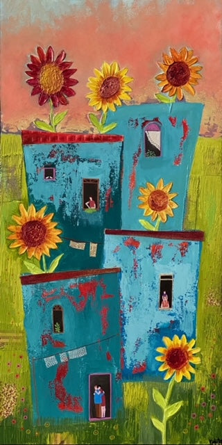 Springing for Joy 12x24" image 0