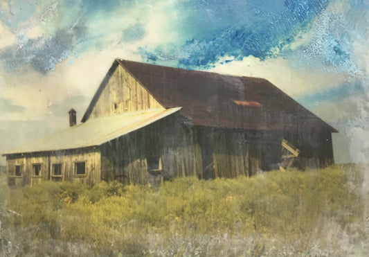 This Old Barn #3 16x12" unframed image 0