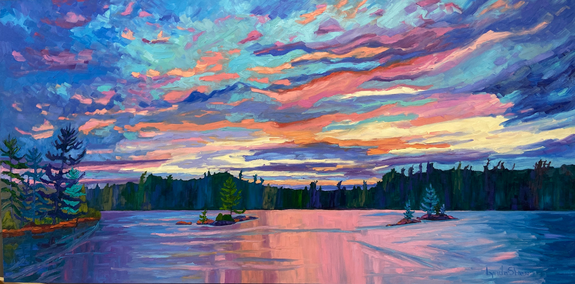 Spirit of the North, Collection 3, 30x60" image 0