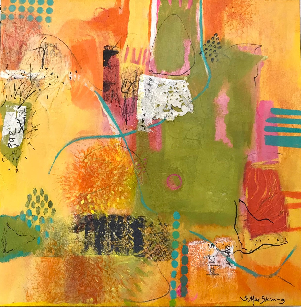 Walking on Sunshine 20x20" image 0