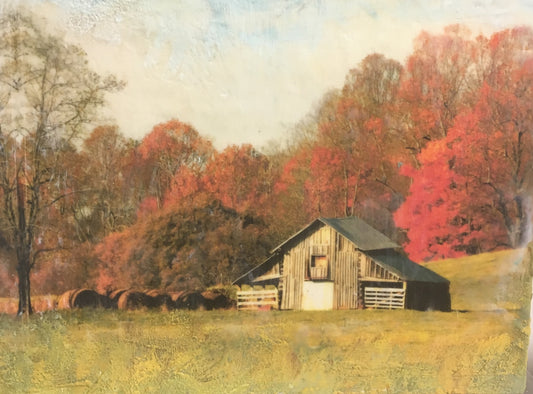 This Old Barn #5 16x12 unframed image 0