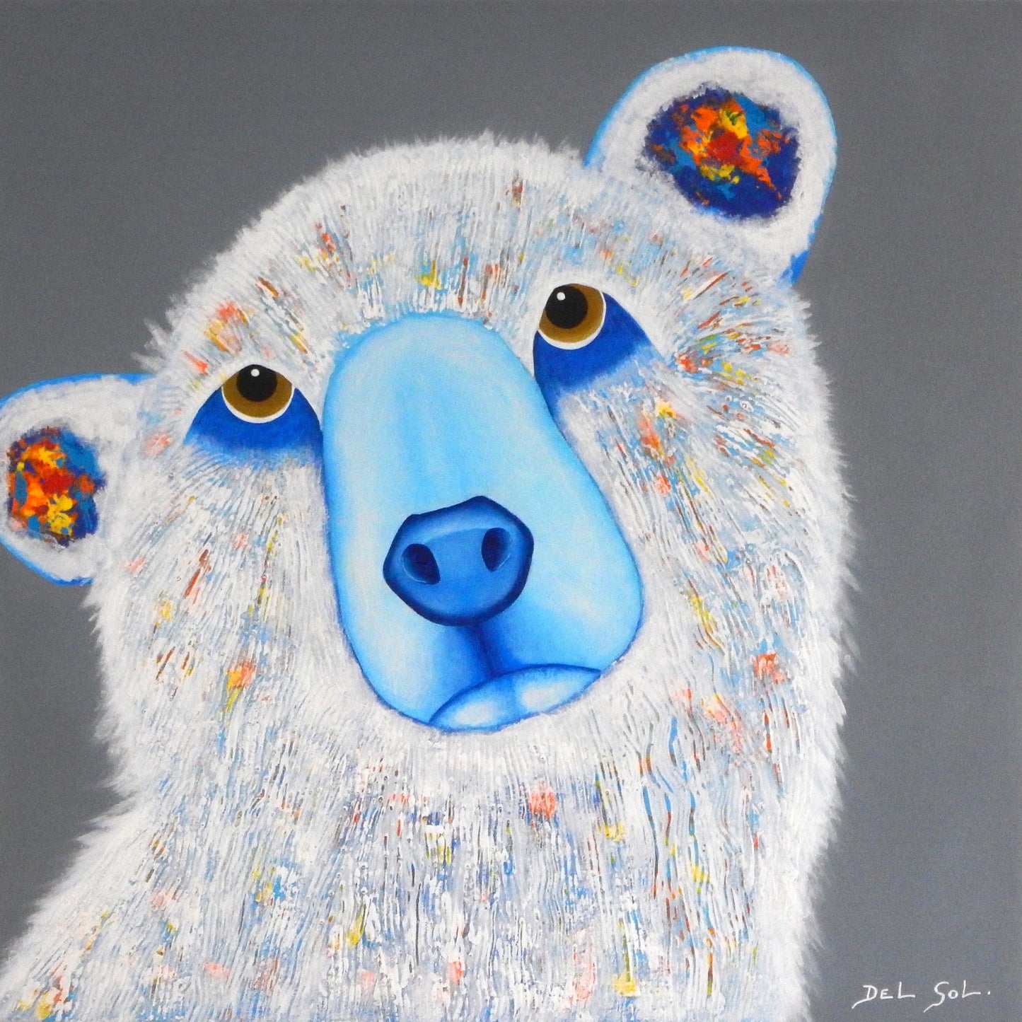 DA ICY BEAR VI 18H x 18W image 0