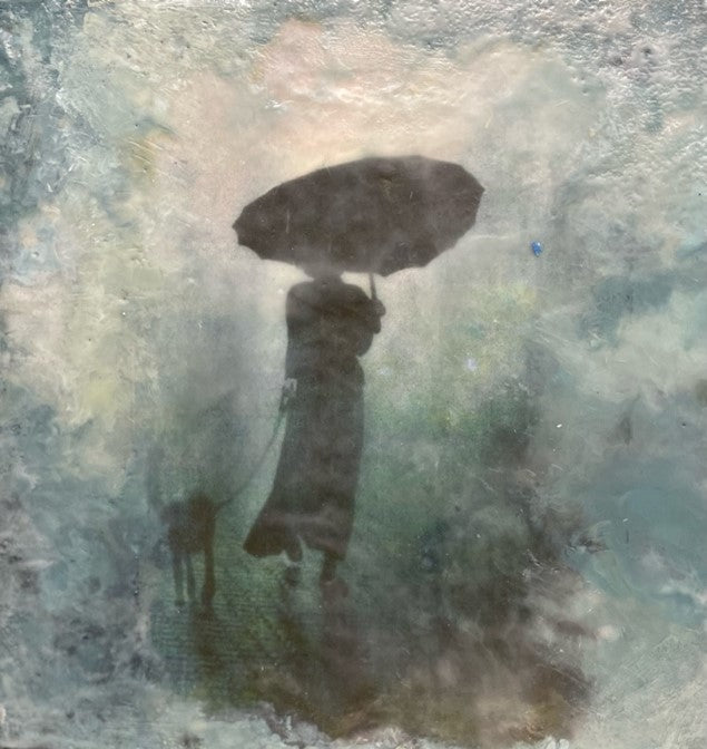 Night Fog and Rain 12x12" image 0