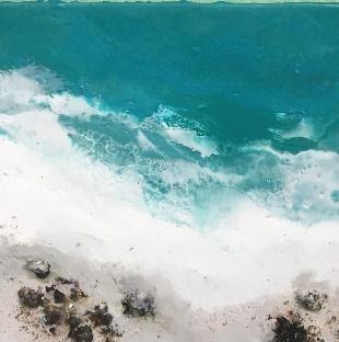 Sea Breeze 3  10x10" unframed image 0